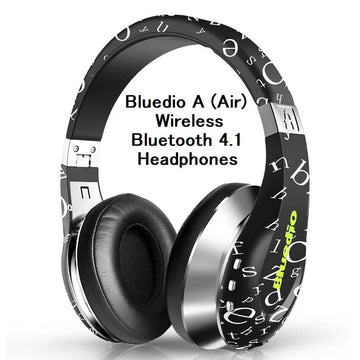 Bluedio A (Air) Stylish Wireless Bluetooth 4.1 Headphones with Mic - Imported from UK